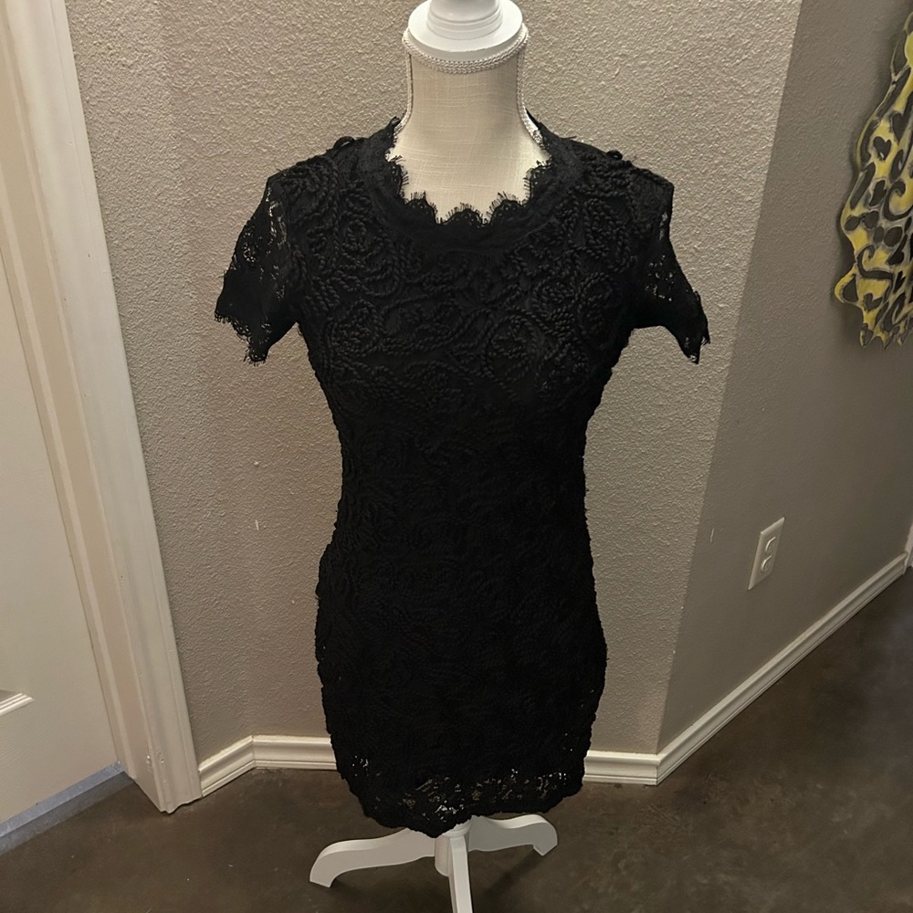 Black Lacy Dress